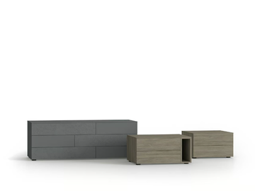 DICIOTTO RANGE - Modular sectional wooden chest of drawers by Santalucia Mobili - view 2